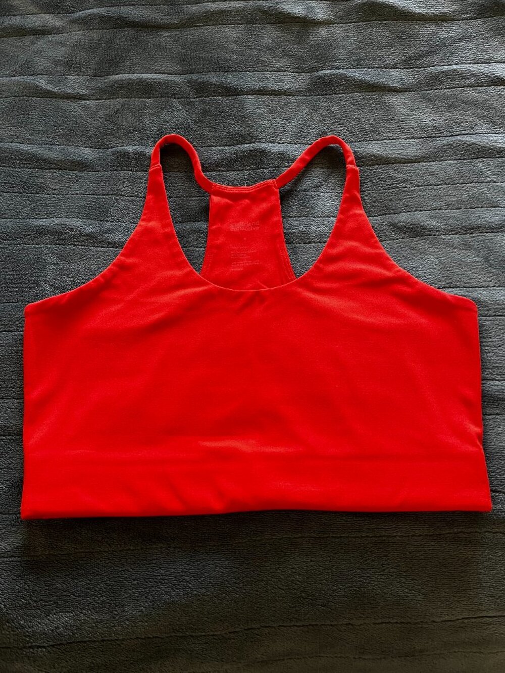 Girlfriend Collective • Cleo Halter Bra in Racer